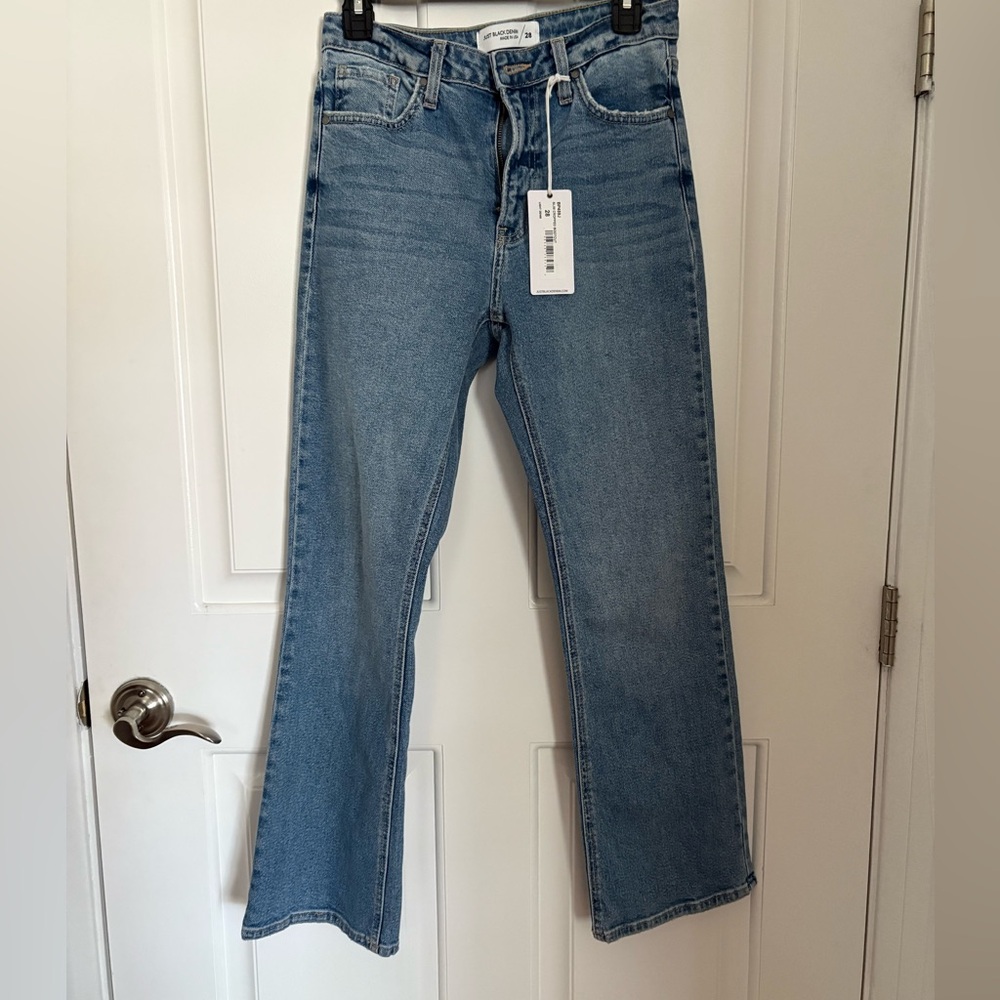 Just Black Women's Boot Cut Jeans - Light Blue
